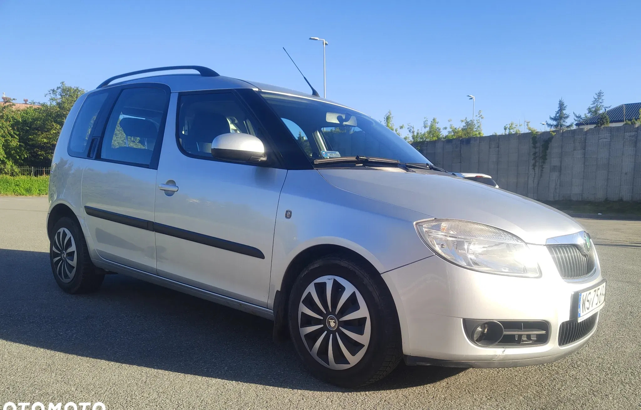 samochody osobowe Skoda Roomster cena 12500 przebieg: 207868, rok produkcji 2009 z Siedlce